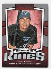 2005 Donruss #DK-25 Vernon Wells Diamond Kings #/2005