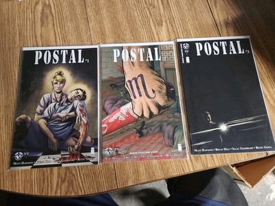 Postal 1 2 3 Matt Hawkins Bryan Hill To Cow Image Comics