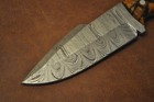 Custom Handmade Damascus knife With Awesome Resin Handle With Sheath 112 — photo 3