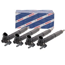 4x BOSCH Einspritzdüse für BMW F20-23 F30-36 G30 G31 X1 X2 X3 X5 B47 13538514151