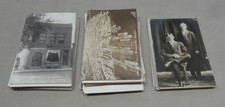 Lot Of 100+ RPPC Real Photo Post Cards People Places Things