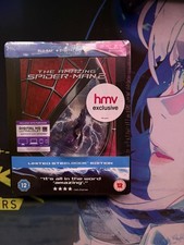 THE AMAZING SPIDER-MAN 2 BLU-RAY STEELBOOK HMV LIMITED SEALED NEW