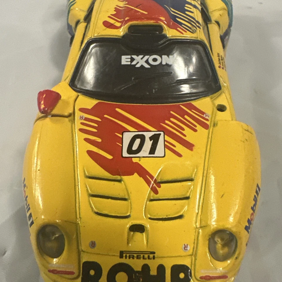 Porsche 911 GT1 Alta Velocidad Diecast Modelos Escala 1/43 Pullback Coche de Carreras C17 Foto 4 de 4