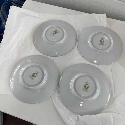 NORITAKE IRELAND TIPPERARY silver trim Saucer 5.75" Ireland qty.4 - Picture 7 of 7