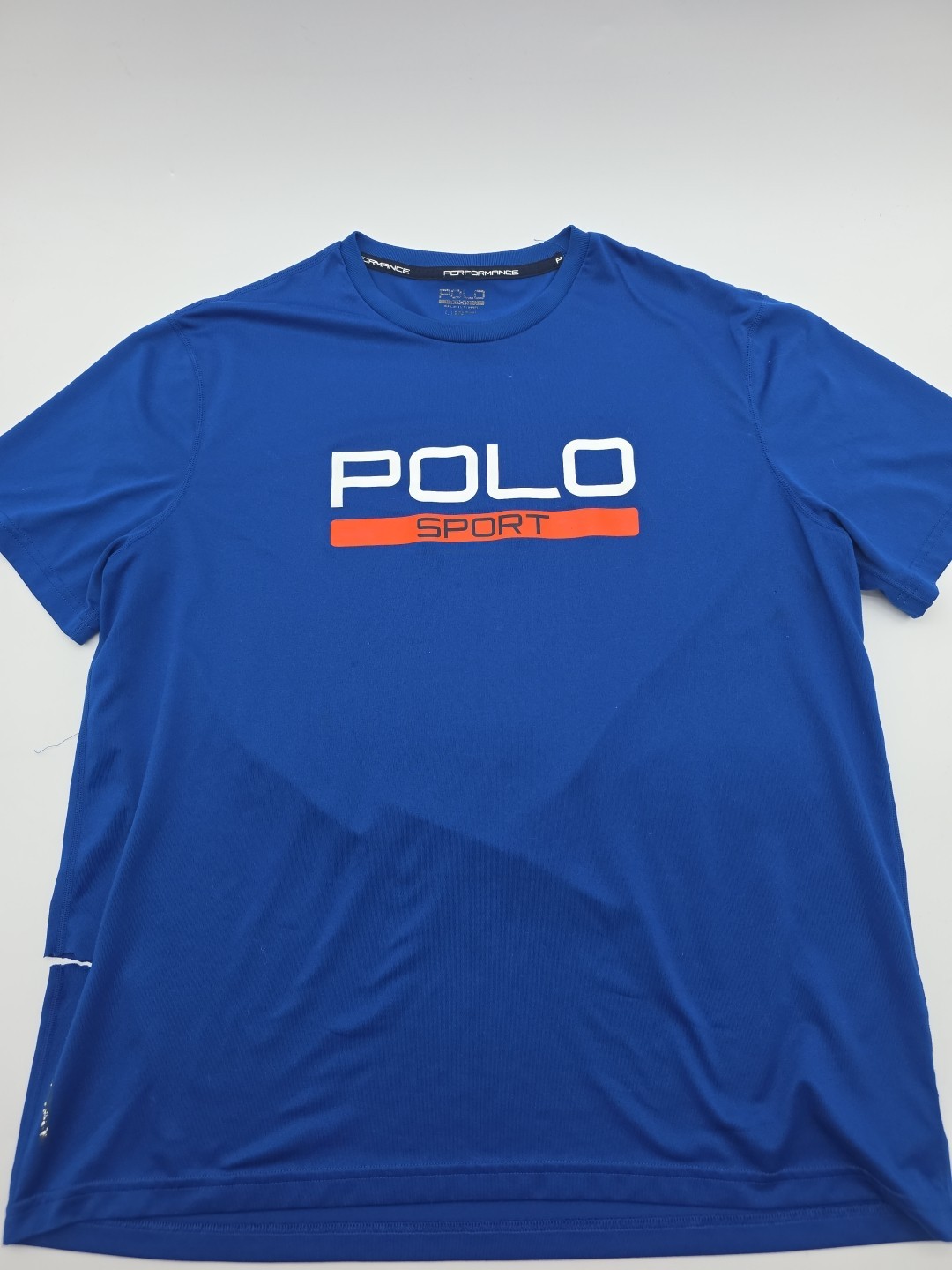 Polo Sport T-shirt Men Large Blue Graphic Tee.#42724
