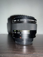 Vivitar 2x macro focusing teleconverter MC