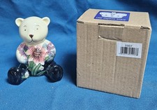 Alte Tupton Ware 10 cm Teddybär  Sommerstrau...