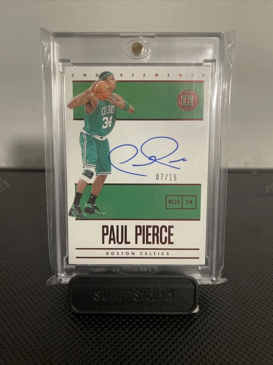 Panini Paul Pierce Basketball Autographed Sports Trading Cards