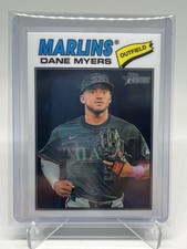 2026 Topps Heritage Baseball Chrome Dane Myers Miami Marlins #75