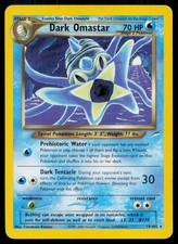 Dark Omastar 19/105 R Neo Destiny Pokemon Unlimited MP