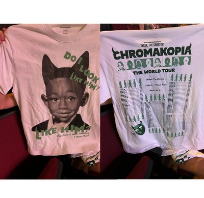 Tyler, The Creator　CHROMAKOPIA TOUR　Tシャツ Tyler The Creator Chromakopia Tour T-shirt | COLD PRINTS