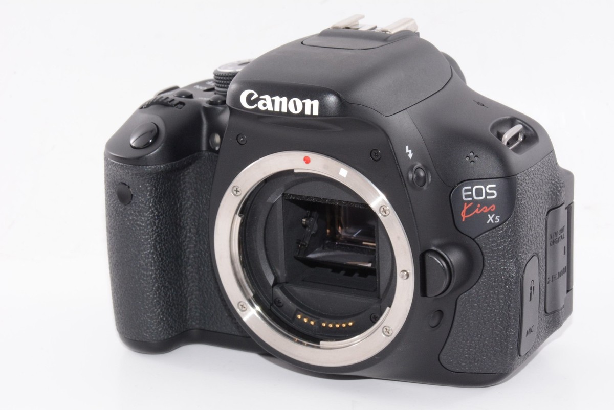 N.MINT/32653shots] Canon EOS Kiss X5 Body From JAPAN #m10941 | eBay