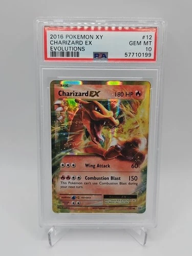 2016 Charizard EX #12/108 XY Evolutions Ultra Rare PSA 10