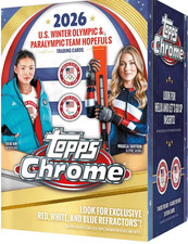 2026 Topps Chrome U.S. Olympics 7-Pack Blaster Box