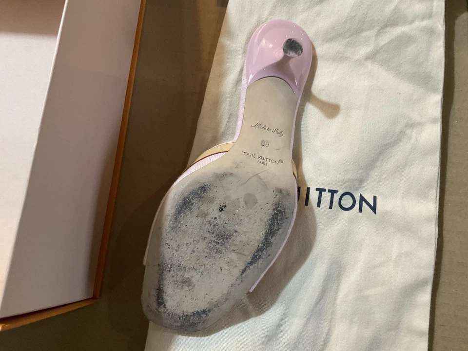 Louis Vuitton 6am Mule 5.5cm Ladies Shoes Pink 39 - Image 3 of 4