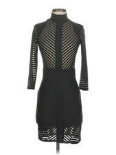 Fashion Nova Women Black Cocktail Dress XS