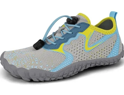 Kyopp Barfußschuhe Kinder Atmungsaktive rutschfeste Wanderschuhe Leichte Weiche