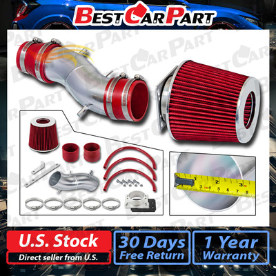 #ad BCP RED For 93 97 Altima 91 99 Sentra 200SX G20 Short Ram Air Intake KitFilter $519.99