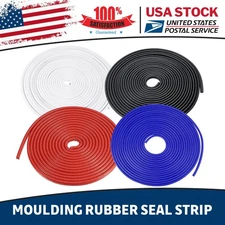 6M/12M U-Shape Rubber Seal Strip Edge Trim Car Door Window Protector Strip