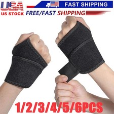 Wrist Hand Brace Support Carpal Tunnel Sprain Arthritis Gym Splint Left / Right
