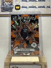 2025 Panini WNBA Donruss A'Ja Wilson Orange Laser /399 My House - Aces