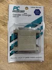 PC Concepts Gender Changer, DB25 Female-to-Female adapter