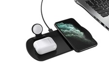 Wireless Charger Fast Charging Station Dock For Apple Watch Air Pods iPhone New