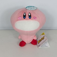 NEW Kirby Light Bulb Mouth 7" Plush Nintendo Toy Doll Licensed Official Plushie