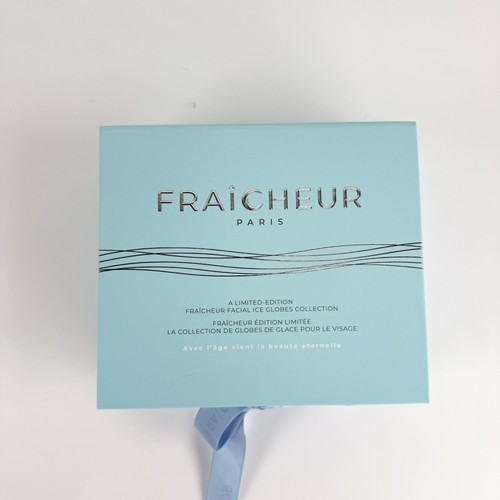 Fraicheur Paris Ice Globes Limited Edition Pink Sparkle Glass NEW - Picture 4 of 8