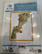 Bilrost Cross Stitch Kit Mother And Child Giraffe DA752 New