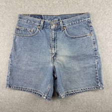 Levi's 550 Denim Shorts Mens 33 Relaxed Light Wash Bermuda 9" Inseam Y2K 2002