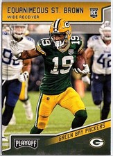 2018 Panini Playoff #269 Equanimeous St. Brown