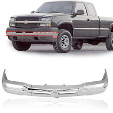 Front Chrome Bumper Face Bar For Silverado 1500 2500 2003-2007 Avalanche 02-06