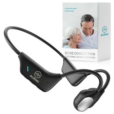 Bone Conduction Sound Amplifier 25g Lightweight IPX5 Waterproof No Bluetooth Z18