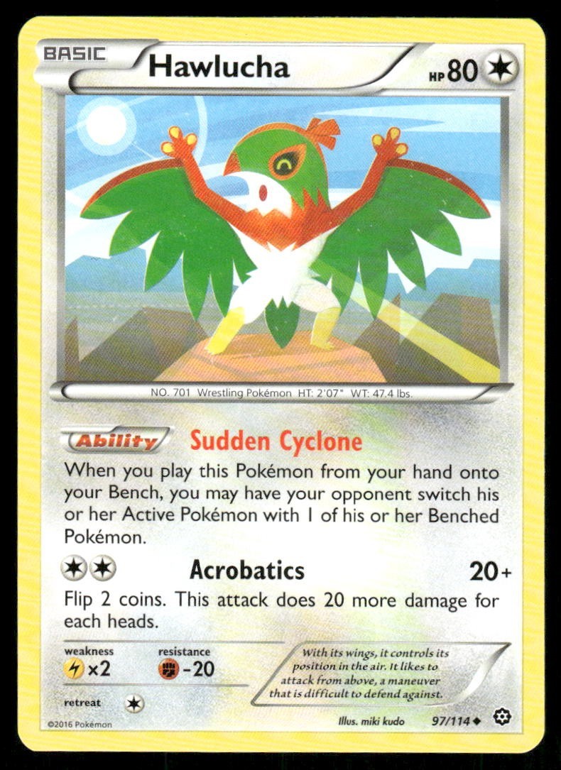 Pokémon TCG Hawlucha Hawlucha Uncommon Regular