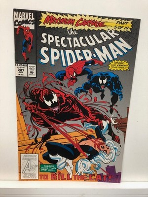 Spectacular Spider-Man  # 201   NEAR MINT-    June 1993   Venom, Carnage, Bla