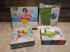 Mixed Lot of 8 New Pool Floats Adult & Kids Pool Party Reseller