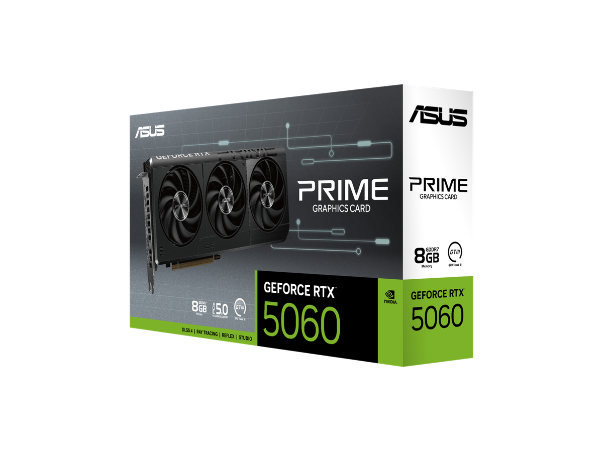 Asus GeForce RTX 5060 Prime 8GB GDDR7 Graphics Card PRIME-RTX5060