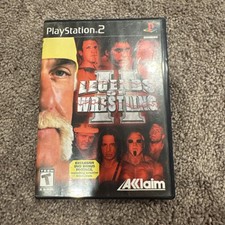 Legends of Wrestling II PS2 Complete CIB Tested Working w/ Reg Card