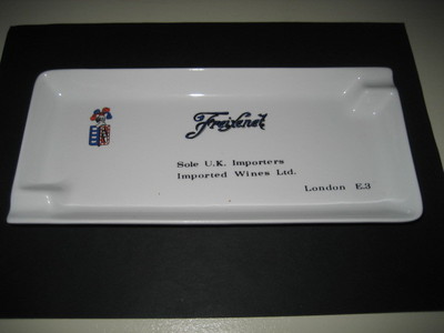 Freixenet Porcelain Tray Or Ashtray. Cava, Champagne
