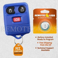 Remote for 2006 2007 2008 2009 2010 2011 2012 2013 2014 2015 2016 Ford F150 Blue