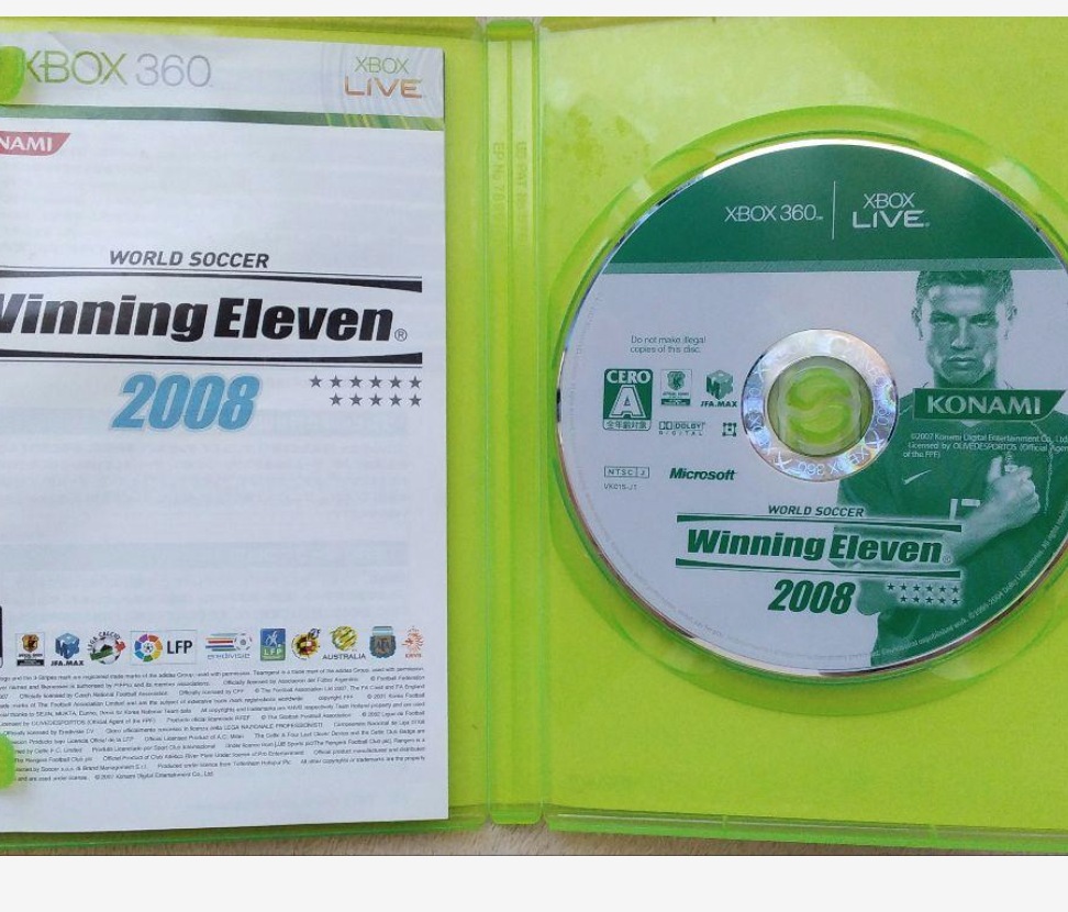 (未使用･未開封品)　ワールドサッカー ウイニングイレブン 2008 - Xbox360 sdt40b8 World Soccer Winning Eleven 2008 Japan Xbox 360 XB360 Brand