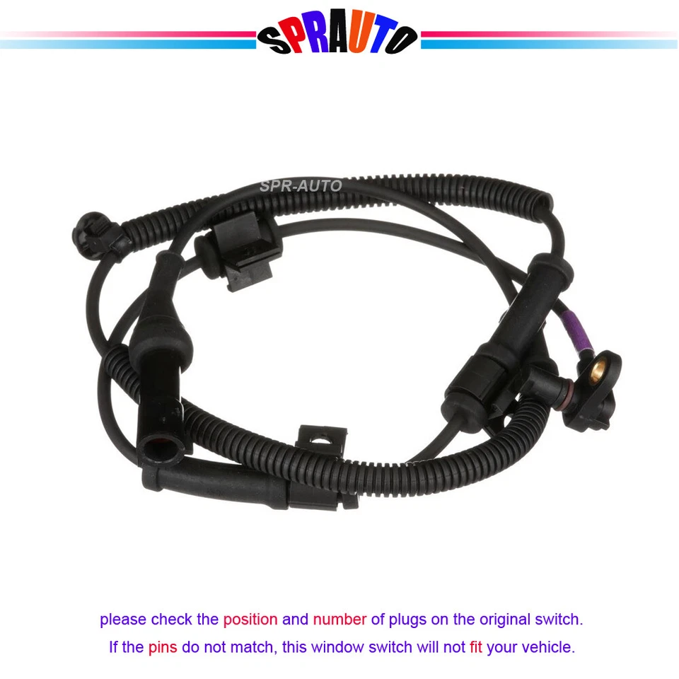 Set of 2ABS Speed Sensor For 2005-2010 Ford F-250 F-350 Front Left or Right Side - Image 2 of 4