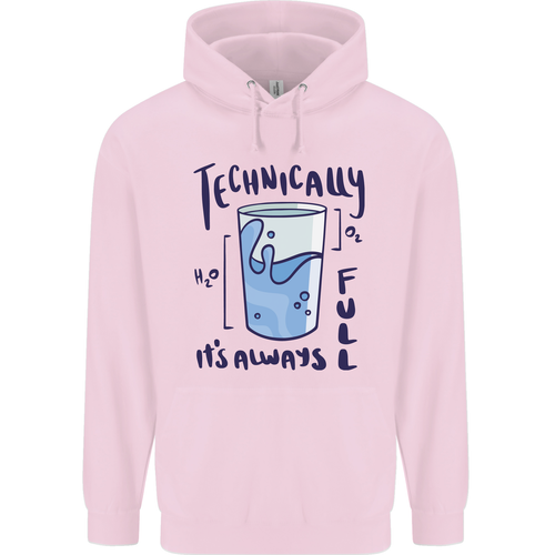 Sudadera con capucha Technically the Glass is Always Full Science Geek para hombre 80% algodón - Imagen 24 de 96