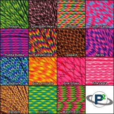 New 550 Paracord parachute cord Mil Spec Type III 7 Strand 10ft 20ft 50ft 100ft