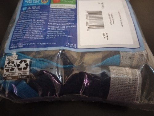 Nuevo paquete de 4 calzoncillos para niños Hanes talla 4T sin etiquetas cómodos suaves mecha fresca - Imagen 4 de 5