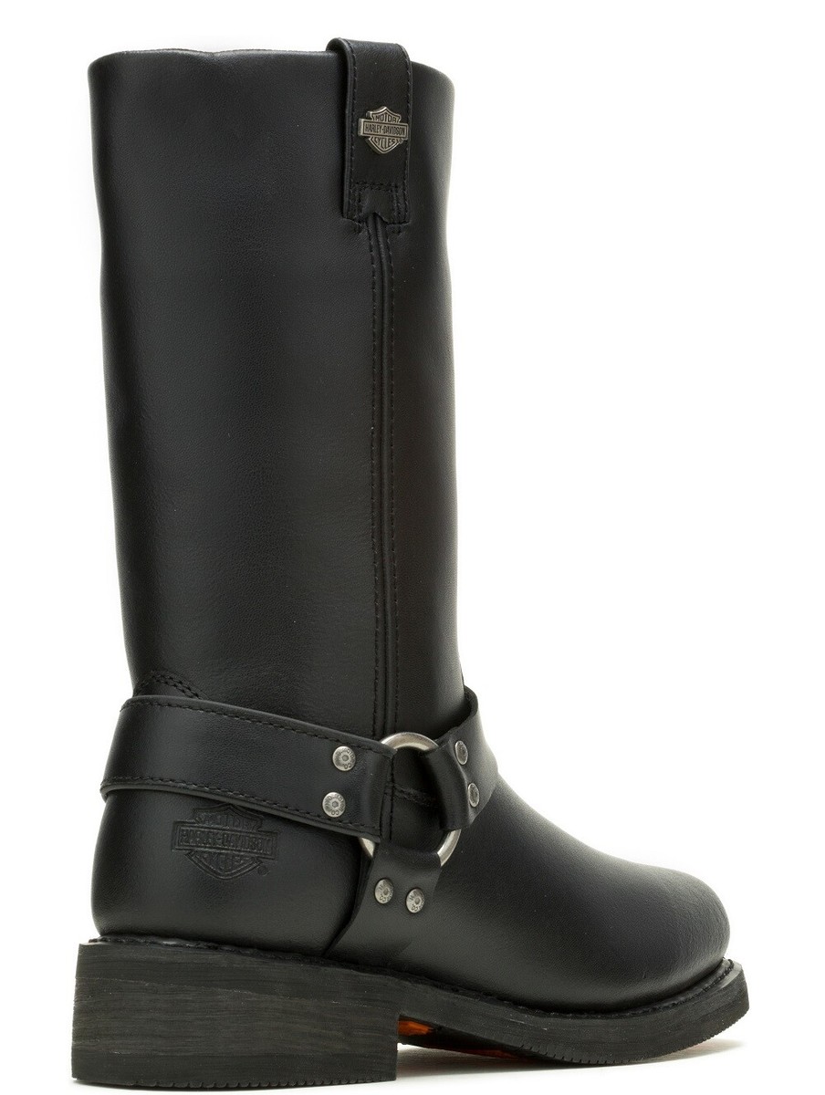 オートバイブーツ yohji yamamoto - MAT SMOOTH LEATHER ZIP BIKER BOOTS （BLACK