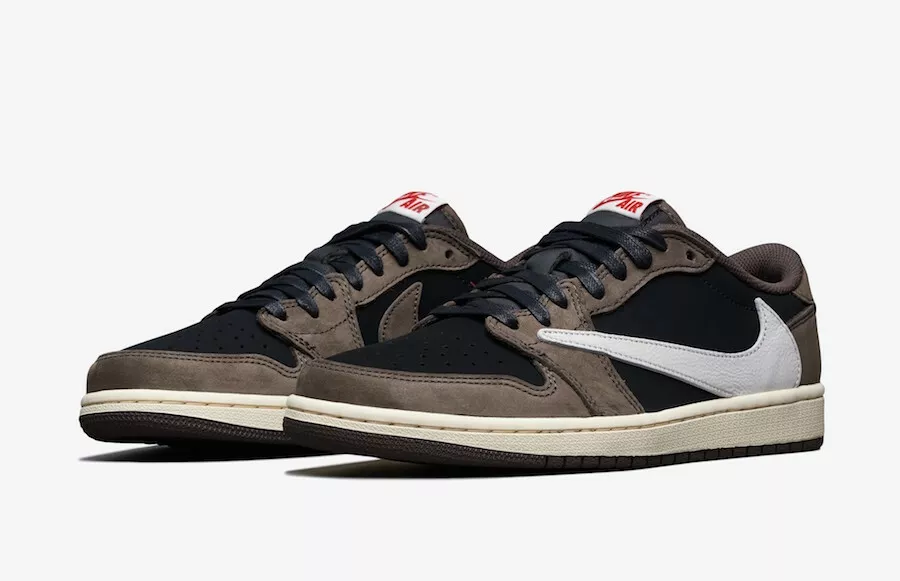 Travis Scott × Nike Air Jordan 1 Low OG Mocha CQ4277-001 Travis Scott × Nike Air Jordan 1 Low OG Mocha CQ4277-001