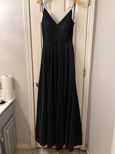 Windsor black prom dress XL lightly used