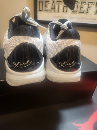 Nike Kobe V 5 Protro PE Derozan Grey Zebra Baskeball Shoes - SZ 10 - 第 6/8 張圖片